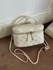 Bolso Nuevo para Mujer Primavera y Verano 2023, Bolso de Cadena Dulce con Rombos, Bolso de Mano Versátil de Color Sólido, Bolso Cuadrado Mini, Bolso Cruzado