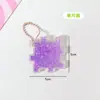 Quebra-cabeça Cubo Mágico 3D Areia Movediça Fluida Acrílico Cubo Mágico DIY Areia Movediça Peças de Mahjong