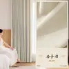 Novas Cortinas de Algodão e Linho Dupla Face 2026, Cortinas de Linho Totalmente Blackout para Quarto, Acabamento de Alto Padrão, Cortinas Shaoxing Extra Longas