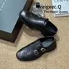 Sapatos Mocassins Estilo Britânico Retrô para Mulheres 2026 Primavera e Outono Novos Versáteis com Cadarço Moda Tendência Sapatos de Solado Grosso para Mulheres