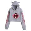Comercio Exterior Nuevo Demon Slayer Espada Extinguidora de Fantasmas Sudadera con Capucha Sudadera Orejas de Gato Mujer