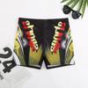 Bañador Boxer de Nylon Estampado Digital Transfronterizo para Hombre Venta al por Mayor Secado Rápido Estilo Nuevo de Moda Suministro de Fábrica