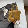 Bolso Satchél Cubo Popular de Este Año para Mujer 2025 Verano Nueva Moda Casual Simple Nicho Bolso de Hombro Único Cruzado