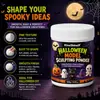 KineShineX Massa de Modelar Halloween para Crianças e Adultos, Materiais Criativos para Artesanato, Abóbora, Gato Preto, Fantasma