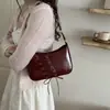 Design de Nicho Feminino Verão 2026 Nova Moda Versátil Bolsa de Ombro Único Tendência Textura Bolsa Transversal