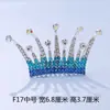 Tocado de corona para niños, corona de princesa con diamantes de imitación, peine para el cabello, regalo de cumpleaños para niña pequeña, accesorios para el cabello de bebé, peine, joyería