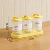 Frascos sellados para almacenar granos, cajas de almacenamiento para cocina, almacenamiento de grado alimenticio, frascos de almacenamiento a prueba de humedad para el hogar al por mayor