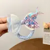 Nuevo Sujetador de Cola de Sirena de Primavera para Niñas, Cuerda para Cola de Caballo, Accesorio de Cabello de Princesa, Goma Elástica para Moño