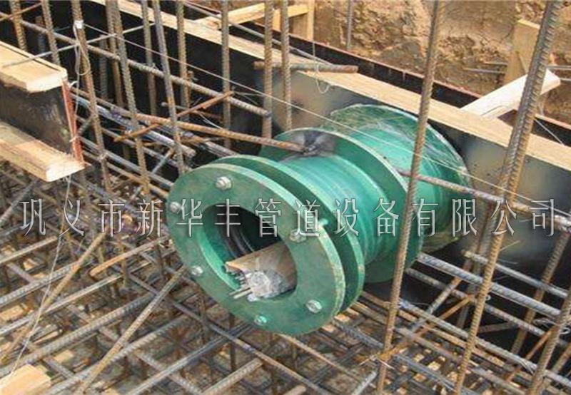 柔性防水套管客户现场案例02S404标准A型B型碳钢加工订做