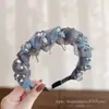 Diadema de estilo de cabello para la frente de caña alta 2026, versátil con dientes para un agarre antideslizante, diadema para lavarse la cara, colección de accesorios para el cabello para mujeres