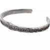 Pulsera de Plata de Ley "Abyss" de Plata Tailandesa Antigua Vintage Chiba para Hombre de Alto Gusto Pulsera de Pareja de Nicho para Hombre