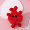 Peluche de elfo de imitación de piel de conejo, briquetas pequeñas, hecho a mano, llavero, colgante para bolso o ropa, venta al por mayor