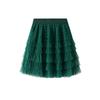 Falda de malla para niños, verano, primavera y otoño 2023, nueva falda de pastel en forma de A, falda de moda 0010