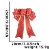 Decorações de Natal 25cm Rosa Choque Rosa Multicolorido Natal Laço Artesanal Laço para Árvore de Natal Decorações Penduradas