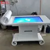 Escritorio de caligrafía de 43/55 pulgadas, escritorio táctil para escribir, forma cambiable, pantalla capacitiva, computadora Android, integrado para publicidad