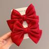 Horquilla con lazo pequeño para bebé, horquilla de princesa para niña, accesorios para el cabello de celebridades de Internet, clip nuevo para niños 2023