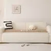 Suministro Exclusivo Transfronterizo de Cojines para Sofá, Cojines de Asiento para Sofá de Fila Recta, Fundas de Sofá de Felpa Engrosada para Invierno, Tela de Funda de Sofá de Una Pieza