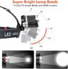 Amazon linterna frontal caliente rj3000 lámpara de avión fuente de tres luces carga de largo alcance T6 luz fuerte trabajo emergencia luz LED