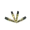 Enchufe de Audio DC Estéreo de 3.5 mm 3.5*6.0*25.5 mm Enchufe de Audio y Video para Placa Perforada Chapado en Oro