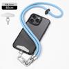 Cordón para Carcasa de Teléfono Móvil Multifuncional Anti-Pérdida Correa Tejida para el Cuello Ajustable Larga Correa para Teléfono Portátil