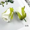 Simulación de flor de hueso de rosa, pequeño capullo de flor, venta al por mayor, caja de regalo DIY, material de corona, decoración de pared de flores de boda