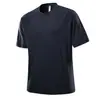 Camiseta Ligera de Secado Rápido, Transpirable, Antibacteriana, de Manga Corta para Exteriores para Hombres y Mujeres, Protección Solar, Camisa Holgada de Media Manga para Fitness Deportivo para Hombres