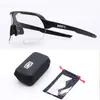 Gafas de Sol 3 Lentes A prueba de Viento para Ciclismo Bicicleta de Montaña Carretera Gafas de Montar Protección UV Polarizadas Correr
