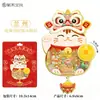 Gansu Lanzhou Baita Madeira Cultural e Criativo Tridimensional Souvenir de Turismo Edifício Marco Metal Criativo Cidade Adesivo de Geladeira