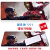 Alfombrilla de escritorio extragrande de superhéroe de Iron Man, alfombrilla de teclado genial de Los Vengadores, alfombrilla de ordenador de oficina de Marvel