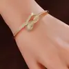 Suministro Exclusivo Transfronterizo de Pulseras de Serpiente de Zirconia Modelo Nuevo 2026 Pulseras Exquisitas de Alto Nivel Galvanizadas Joyería para Mujer Venta Directa del Fabricante