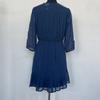 Vestido de Mangas Bordadas para Mujer, Vestido Jacquard Transfronterizo Europeo y Americano de Amazon, Temperamento de Comercio Exterior, Elegante Vestido Largo de Cuello Redondo