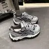 Zapatos Chunky de Plataforma de Malla para Mujer 2026 Nuevos Primavera/Otoño Estilo Coreano Versátiles Transpirables de Malla Casual de Moda para Mujer