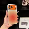 Funda de Teléfono con Gradiente de Brillo y Ventana Grande Adecuada para Apple 17Promax Moderna 15/14 Creativa 13 Sensación de Alta Gama 17