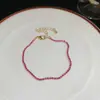 Pulseira de Zircônia Semelhante às do Xiaohongshu, Toque de Luxo Leve e de Alta Qualidade, Pulseira Estilo Coreano Ins, Acessório de Mão da Moda e Versátil para Mulheres, Atacado