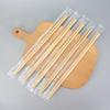 Chopsticks descartáveis carbonizados para viagem individual 24cm de comprimento chopsticks de bambu um pacote com 50 pares de alta qualidade para uso doméstico novo
