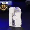 Giroscopio Inflable Plegable de Encendido Directo Ligero para Alivio del Estrés Fidget de Moda Encendedor Genial para Hombres Regalo