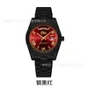 Reloj para Hombre Carsikie Banda de Acero Inoxidable Negra Resistente al Agua de Negocios Cuarzo Reloj de Exportación Esfera Grande Manecillas