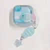 Funda para Auriculares Redmi Buds8 Edición Vitalidad Colgante de Muñeco de Dibujos Animados DIY Buds6/7S Bluetooth Funda Blanda Colgante