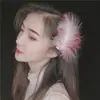 Horquilla para el Cabello con Plumas Estilo Sen Hada Súper Hada Pinza para el Cabello Pinza Lateral Niña Estilo Japonés Lindo Antiguo Estilo Han Accesorios para el Cabello