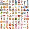 100 Pegatinas de Graffiti de Diario de Acuarela Transfronterizas DIY Maleta Laptop Vaso de Agua Pegatinas Decorativas Impermeables