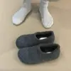 Sandalias Birkenstock de invierno nuevas, totalmente inclusivas, forradas de forro polar, cálidas, para mujer, diseño retro slip-on, zapatos de algodón simples y versátiles