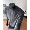 Camiseta deportiva blanca transpirable de manga corta para hombre, sensación fresca de verano, protección solar, media manga