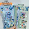 Conjunto de Caderno e Caneta 6 Cores Labubu Capibara Kuromi para Alunos do Ensino Fundamental e Cadernos e Blocos de Notas Infantis