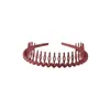 Diadema Caliente Transfronteriza con Dientes para el Cabello para Mujeres Simple Adorno para el Cabello Diadema Pinza para el Cabello Aplicar Mascarilla Lavado de Cara Diadema