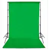 Tecido Liso de Poliéster Escovado Tela Verde 3,1m Gramas para Fotografia e Sala Especial de Transmissão ao Vivo para Fotografia Props para Chroma Key