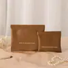 Bolsa de Almacenamiento Auto-Cerrable con Banda Elástica de PU para Cables de Datos y Auriculares, Mini Bolsa Portátil tipo Labial, Billetera