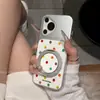 Aplicable a la funda para teléfono Huawei Pura 90 Pro nueva anticaída con soporte 70 Ultra divertida estilo coreano lunares coloridos