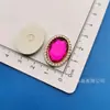 Acessórios Plásticos Coloridos com Pedras de Diamante Colorido Geométrico Estilo Chanel Olho de Gato Falso para Capas de Celular, Presilhas de Cabelo e Fivelas de Sapato Materiais