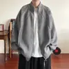 Cárdigan Estructura Marca de Moda Polar Ártico para Hombre y Mujer Suéter de Punto para Primavera y Otoño Chaqueta Exterior Sudadera con Capucha para Pareja Hombre