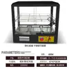 Gabinete de Aislamiento Comercial, Caja de Temperatura Constante Calefactable, Vitrina para Exhibición de Alimentos, Pequeño de Escritorio para Tartaletas de Huevo, Pan de Castañas, Bebidas